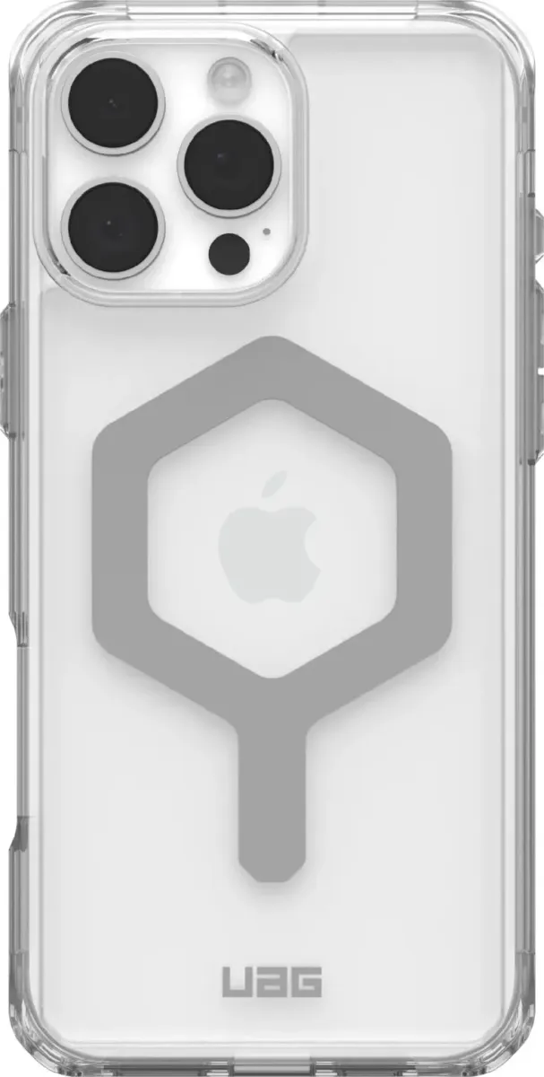 Чехол-накладка UAG for iPhone 16 Pro Max, Plyo Magsafe, Ice/Silver