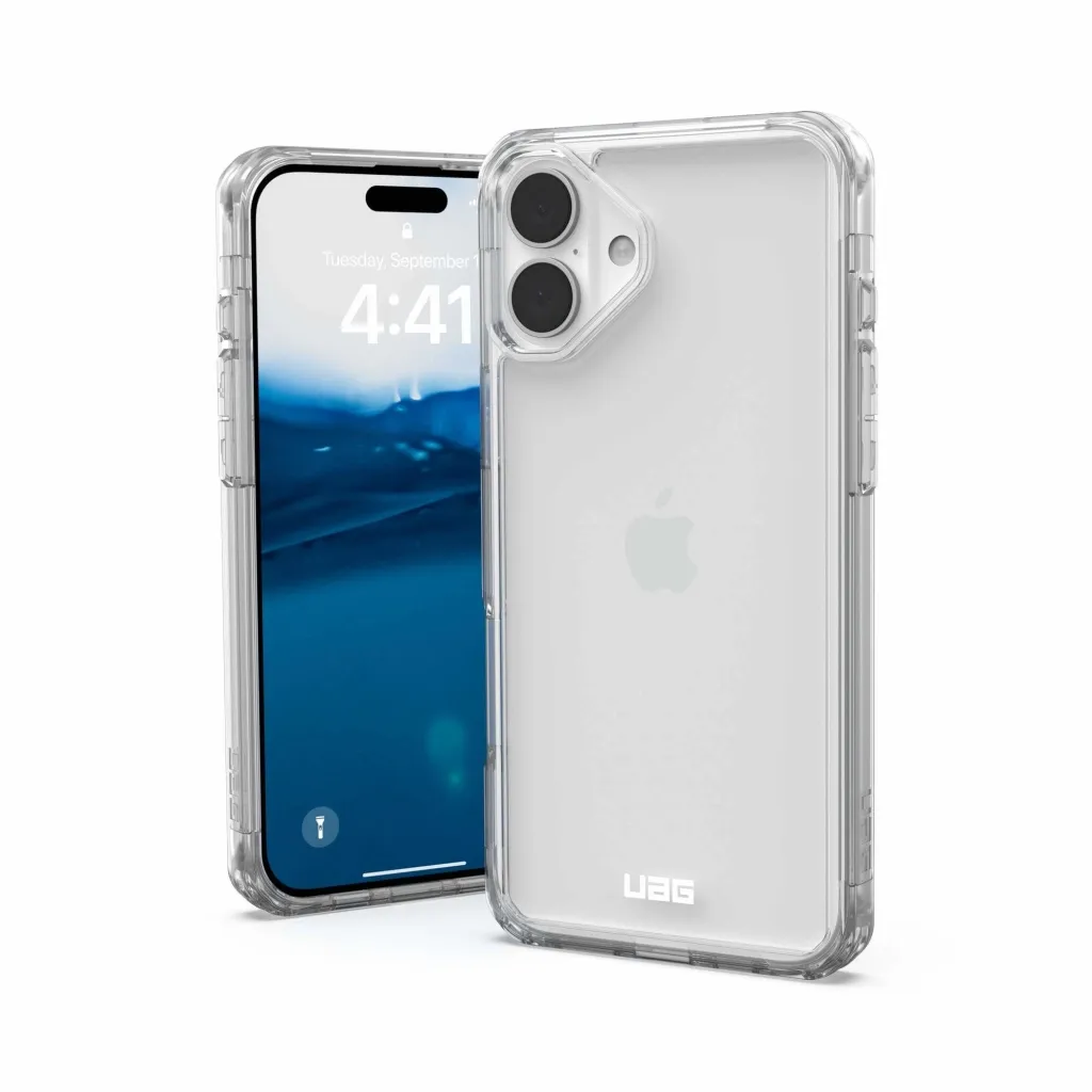 Чохол-накладка UAG for iPhone 16 Plus, Plyo, Ice