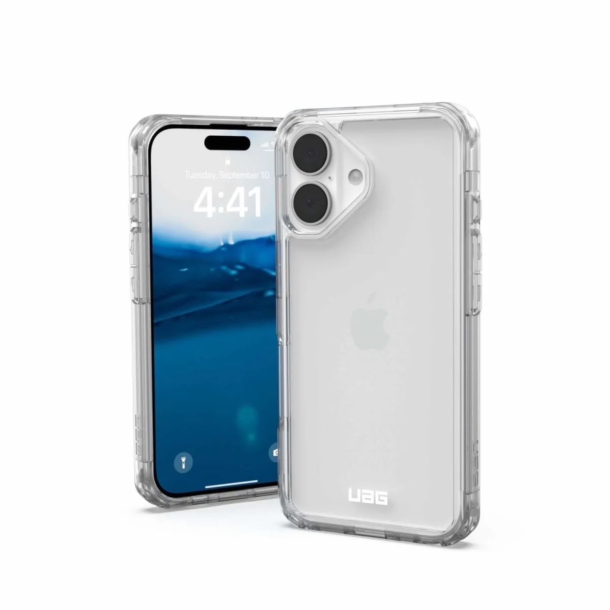 Чехол-накладка UAG for iPhone 16, Plyo, Ice