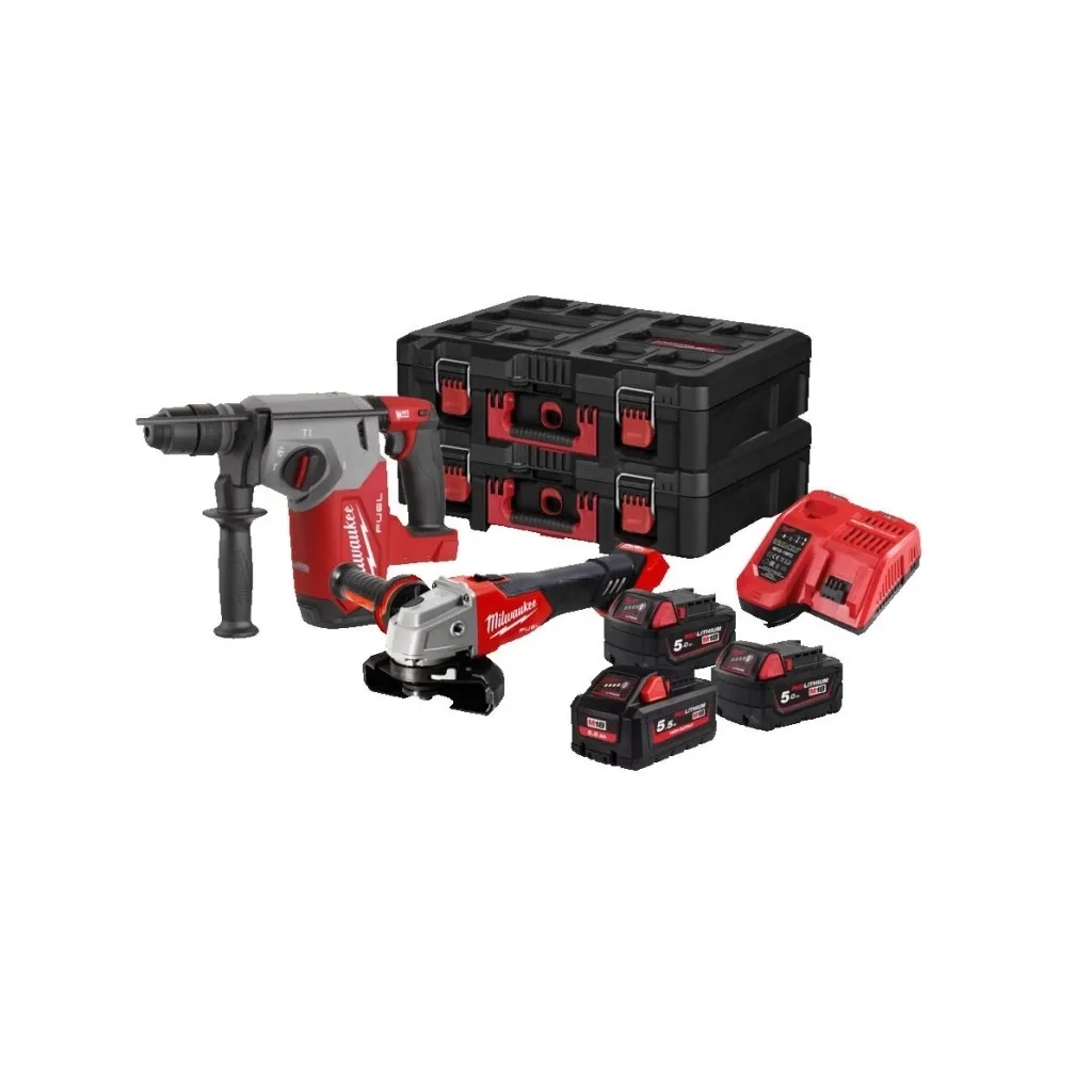 Набор электроинструментов Milwaukee M18 FPP2AY-553P PACKOUT (4933481019)