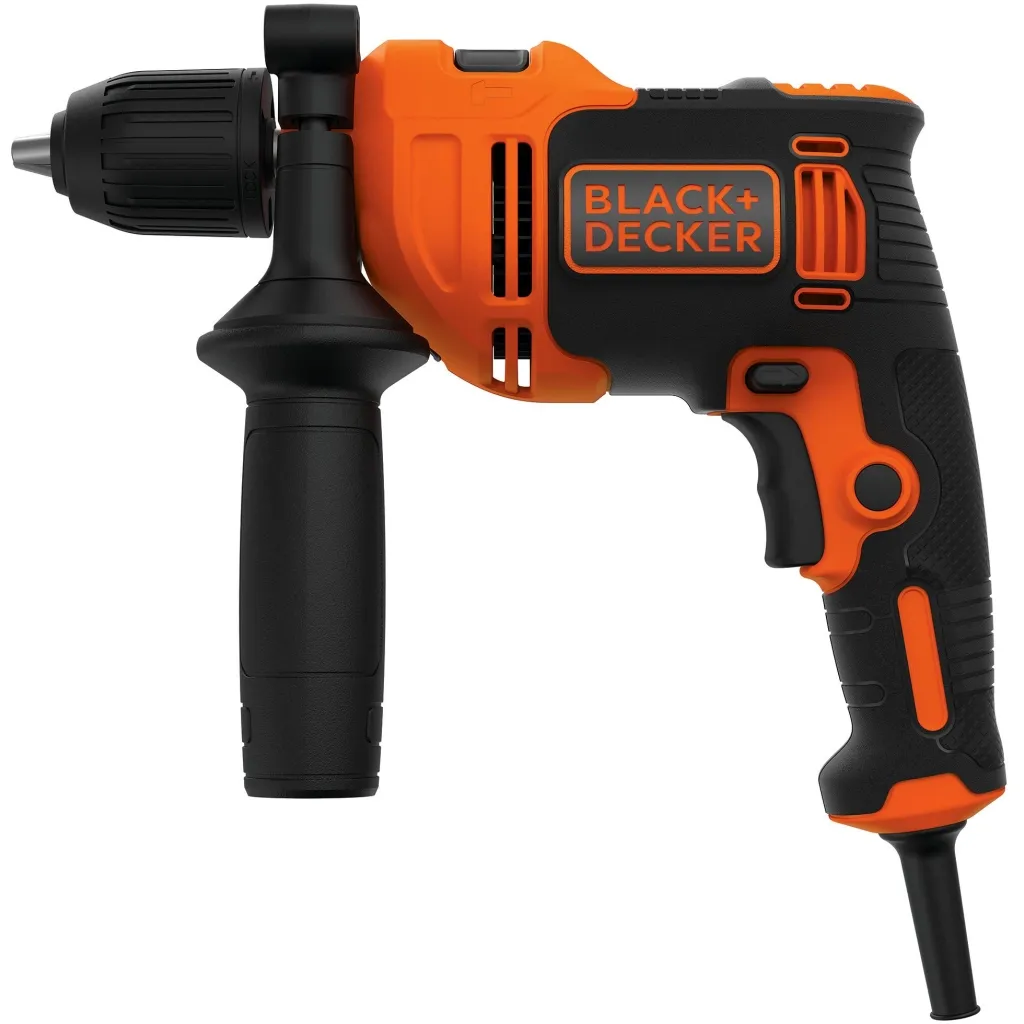 Дрель и миксер Black&Decker 550 Вт, кейс (BEH550K)