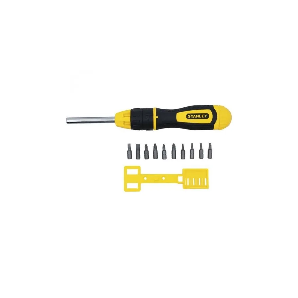  Stanley Multibit реверсивная с 10-ю сменными битами (0-68-010)