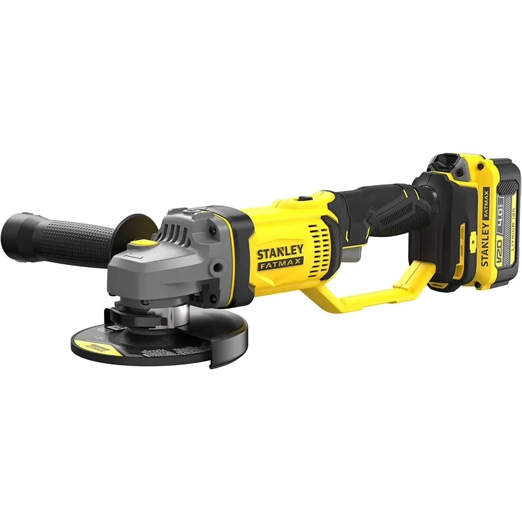 Шліфувальа та полірувальна машина Stanley FatMax, Li-Ion 18V, 2x4Ah, 9000 об/хв, d=125 мм, 2.66 кг, кейс (SFMCG400M2K)