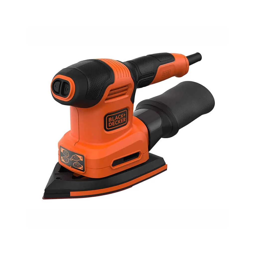 Шлифовальная и полировальная машина Black&Decker 200 Вт, 8000-13000 об/мин, вес 1.58 кг (BEW200)