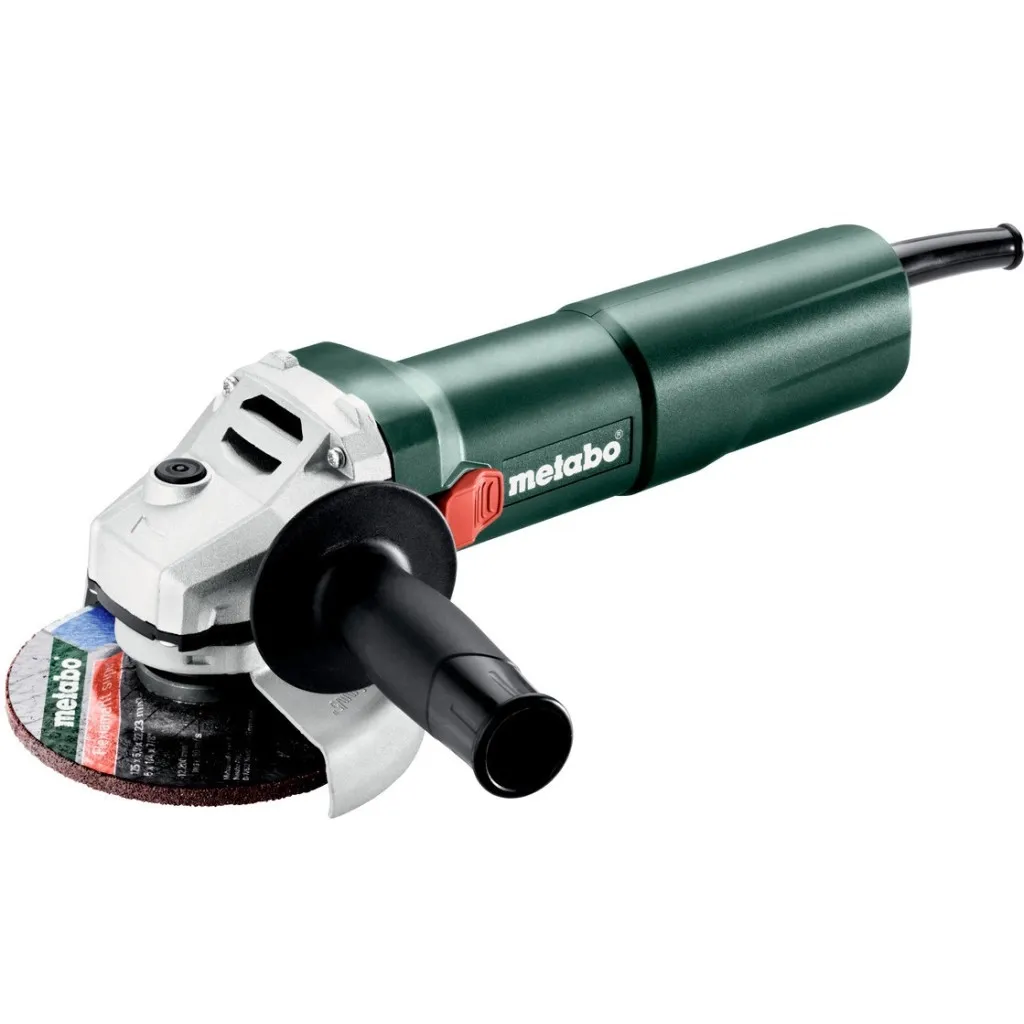 Шліфувальа та полірувальна машина Metabo W 1100-125 125мм, 1100Вт, 12000об/хв, 2.1кг (603614010)