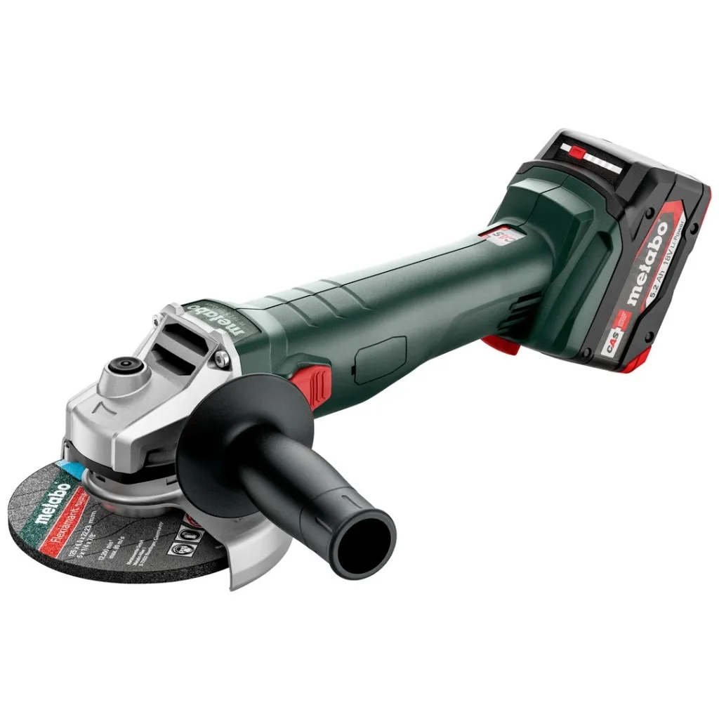 Шліфувальа та полірувальна машина Metabo W 18 L 9-125 Quick, 125мм, 18V. 2х5.2Ah, metaBOX 165 L (602249650)