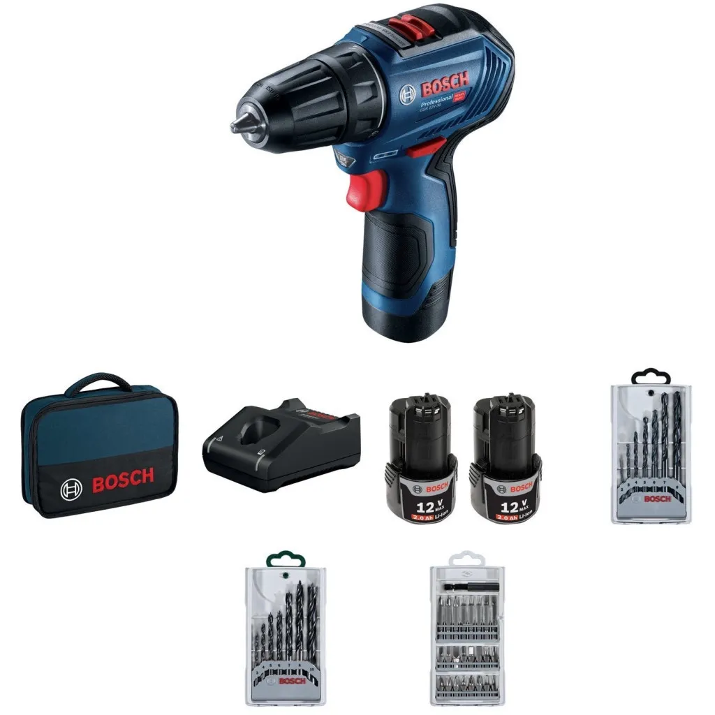 Шуруповерт Bosch GSR 12V-30, кейс (0.601.9G9.001)