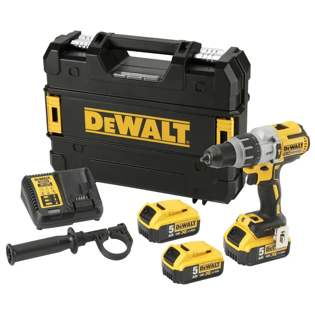  DeWALT 18 В XR Li-lon, 95 Нм, 3x5Ah, кейс TSTAK (DCD996P3)