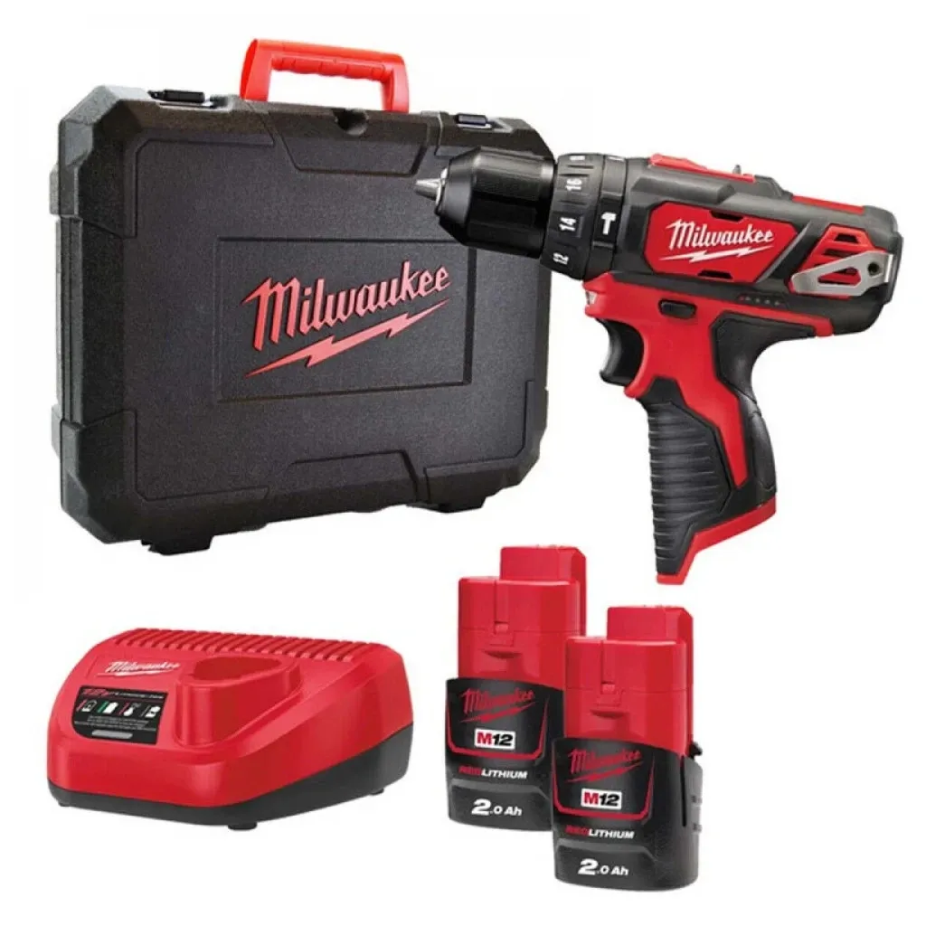 Шуруповерт Milwaukee M12 BDD-202C, 30 Нм (4933441915)