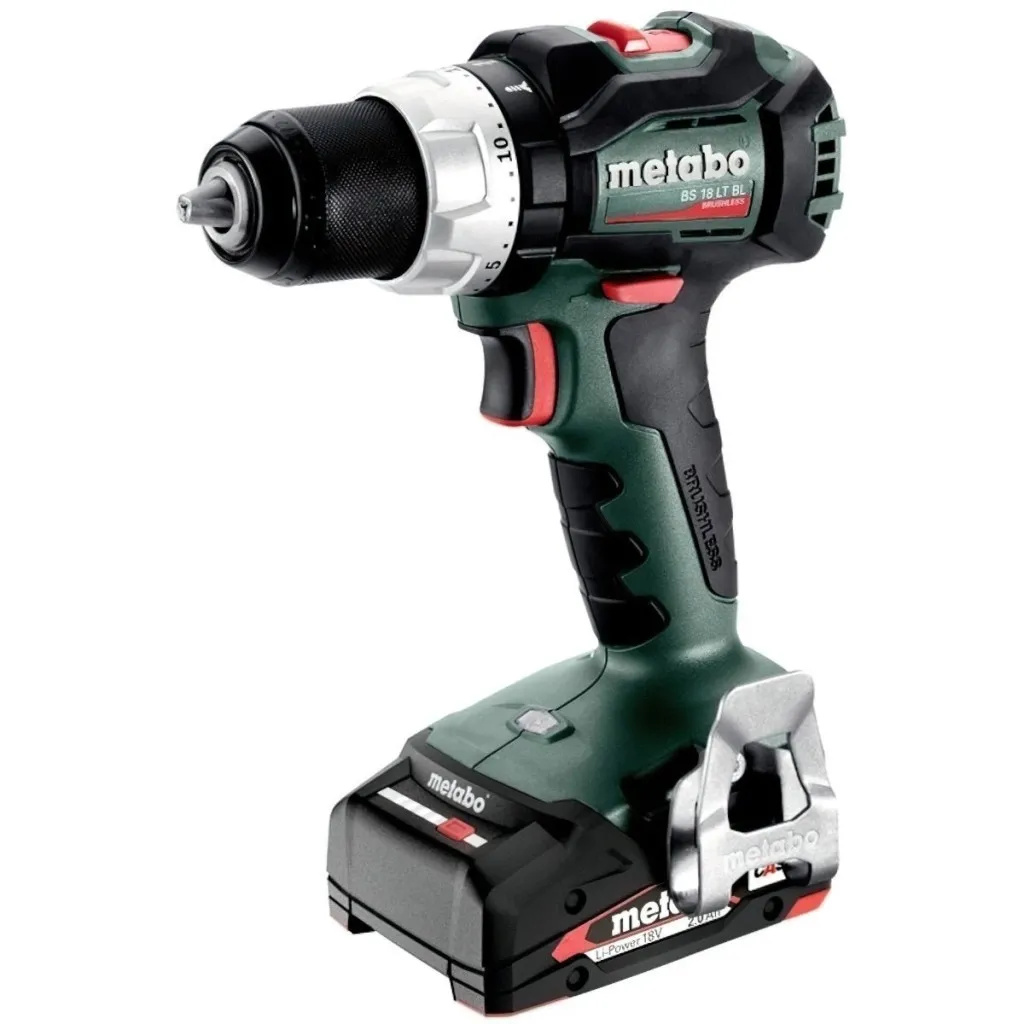  Metabo BS 18 LT BL 18В, 2х2Ah, 34·75Нм, 0-600·0-2100об/мин, 1.6кг (602325550)