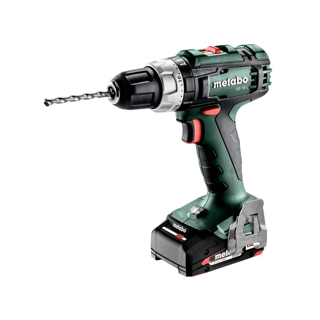  Metabo SB 18 L Li-Power 18В, акб 2х2Ah, 25·50Нм, 450·1800об/мин, кейс metaBOX 145 (602317500)