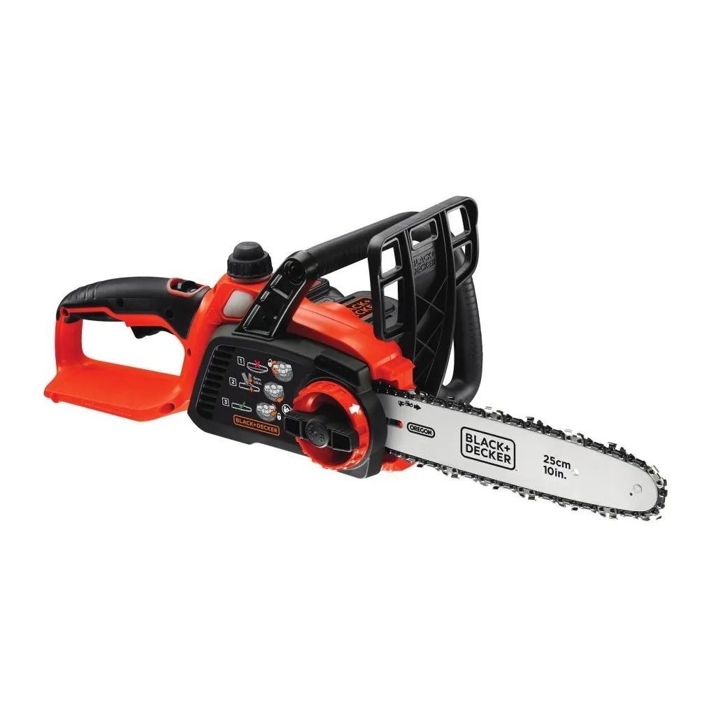 Пила та плиткоріз Ланцюгова пила Black&Decker GKC1825L20, 18V, 25см (GKC1825L20)