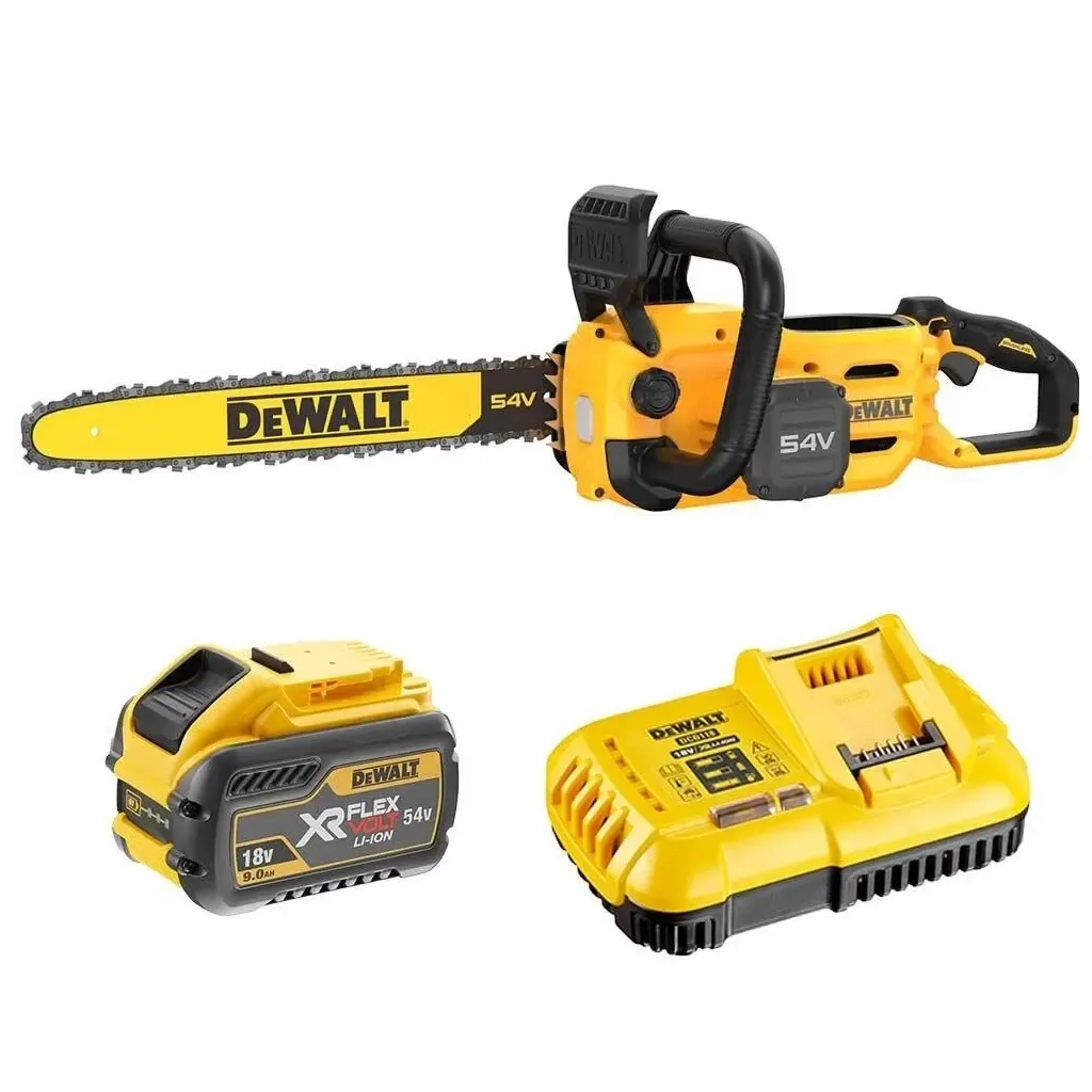 Пила та плиткоріз Ланцюгова пила DeWALT 54 В, шина 50 см, ланцюг OREGON 3/8 (DCMCS575X1)