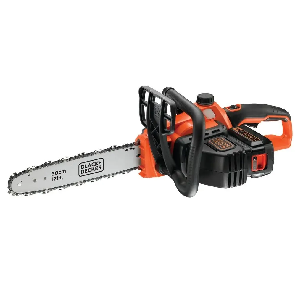  Цепная пила Black&Decker 36V, 2.5Ah, шина 30 см, цепь 3/8'' (GKC3630L25)