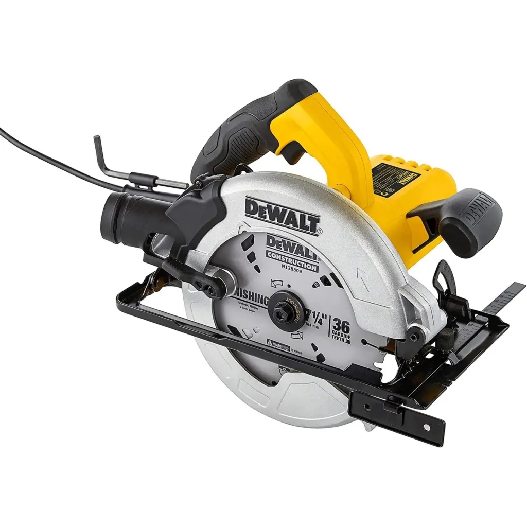  Дисковая пила DeWALT 1500 Вт, диск 190х30 мм, 4.0 кг (DWE5615)