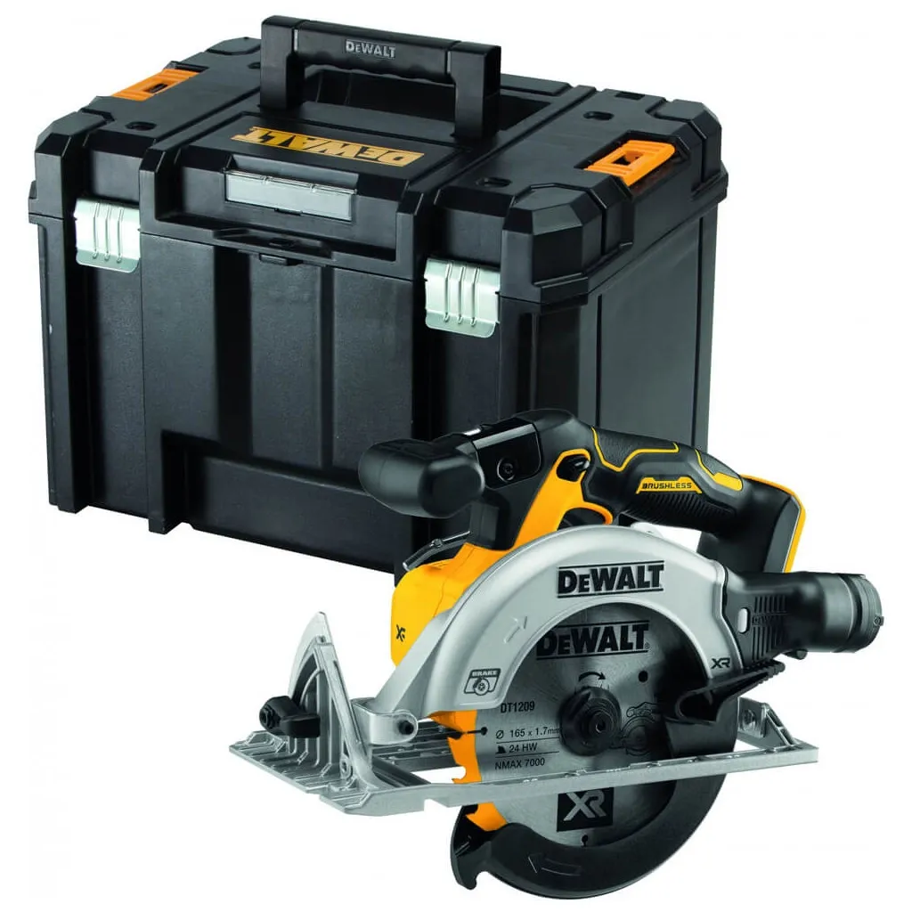  Дискова пила DeWALT 18В XR Li-lon, диск 165х20 мм, 2.8 кг (без АКБ та ЗП) (DCS565N)