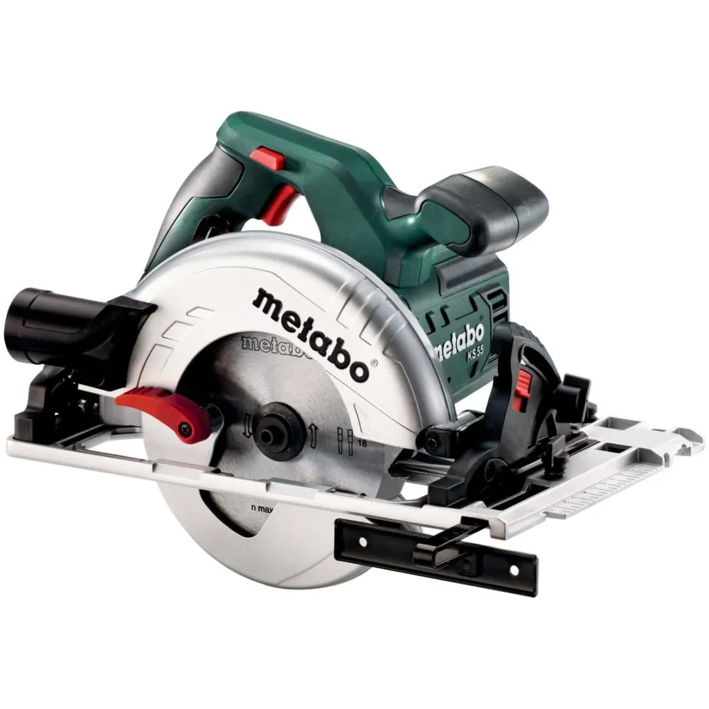  Дискова пила Metabo KS 55 FS 1200Вт, 160мм, 4кг, пластиковий кофр (600955500)