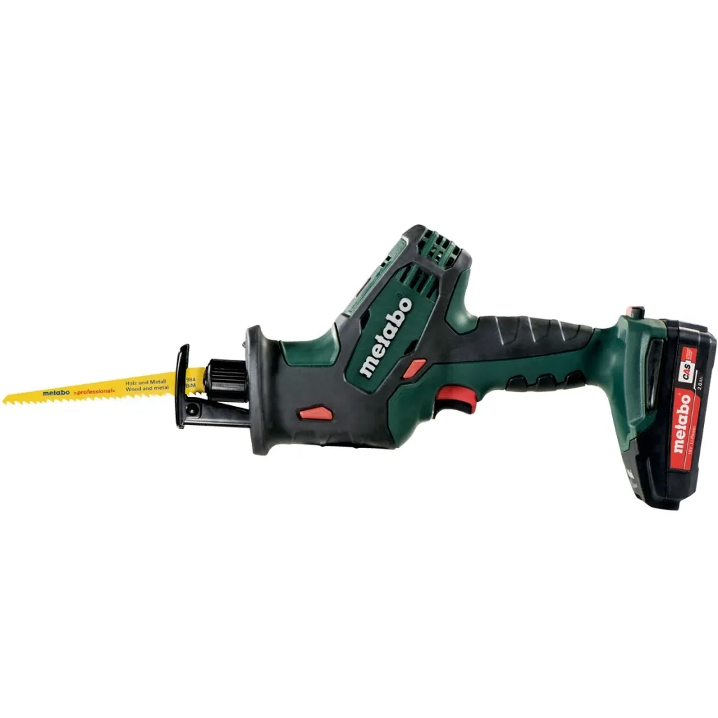  Шабельна пила Metabo SSE 18 LTX COMPACT 18V, хід 13мм, 1.4кг (без АКБ та ЗП) (602266890)