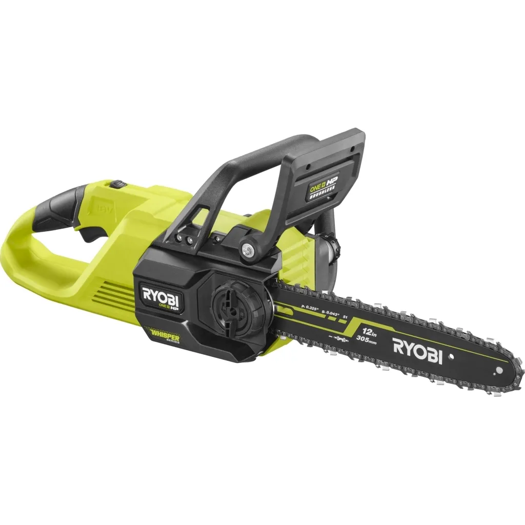 Пила и плиткорез Цепная пила Ryobi ONE+ HP RY18CSX30A-150 18В, 5Ah, 30см, 3.2кг (5133005466)