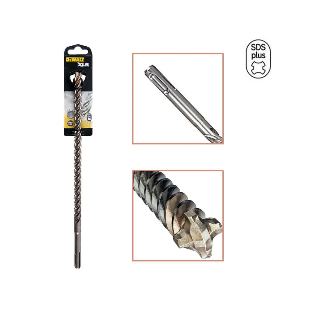 Бур DeWALT SDS-Plus, XLR, 4 кромки, 10x310x250 мм (DT8931)