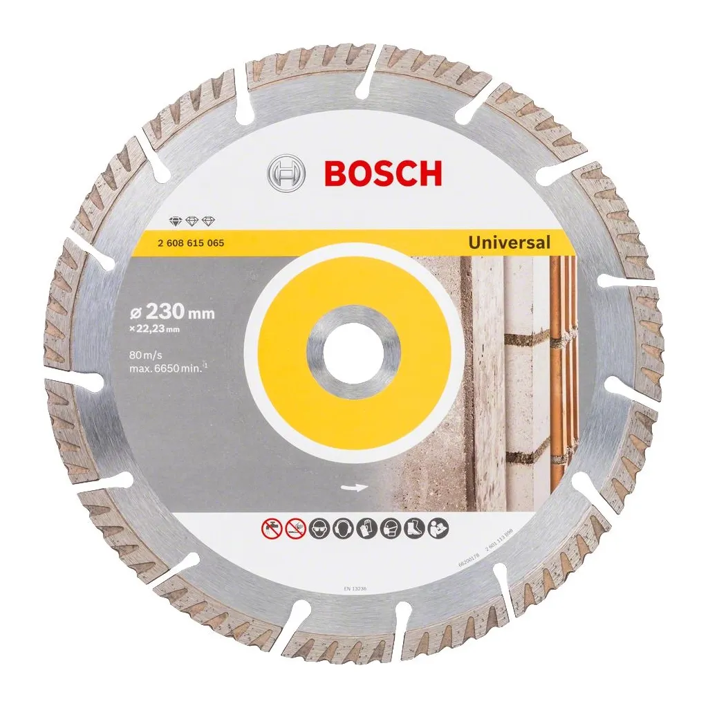  Bosch Standart for Universal 230-22.23, по бетону (2.608.615.065)