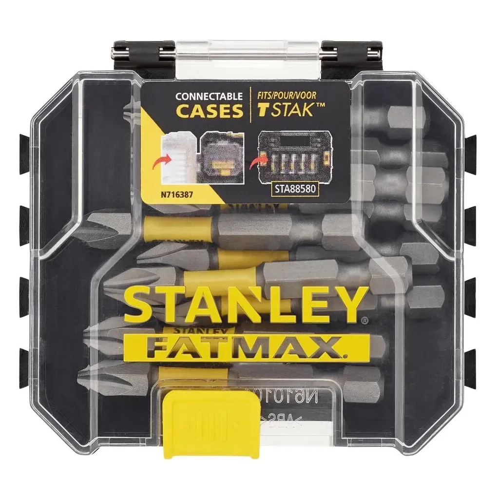  Stanley FatMax, Phillips, Ph2, L=50 мм, 10 шт, кейс (STA88573)