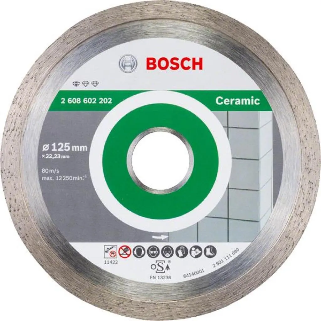 Круг відрізний Bosch Standard for Ceramic 125-22.2 (2.608.602.202)