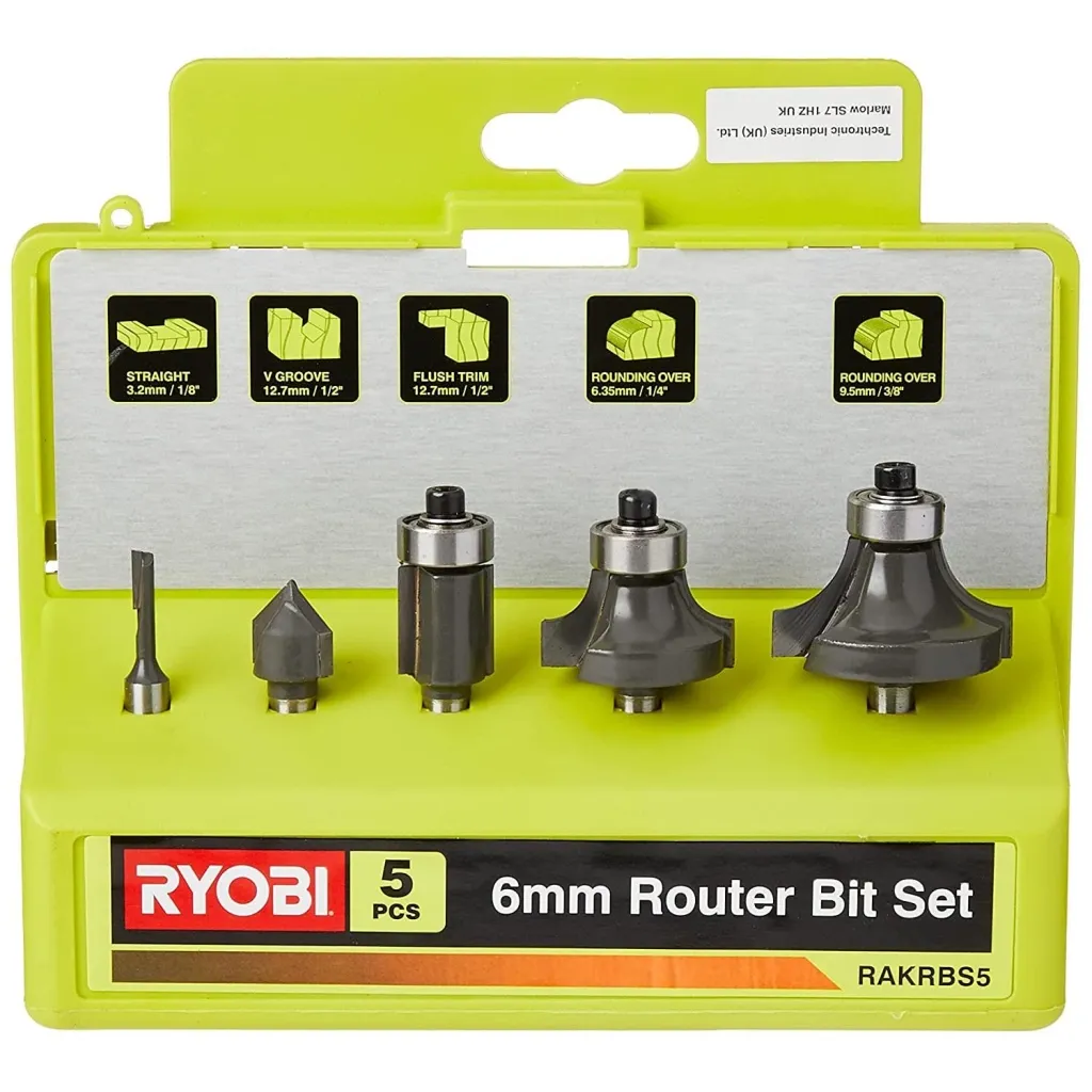  Ryobi RAKRBS5 5 шт, хвостовик 6 мм (5132003828)