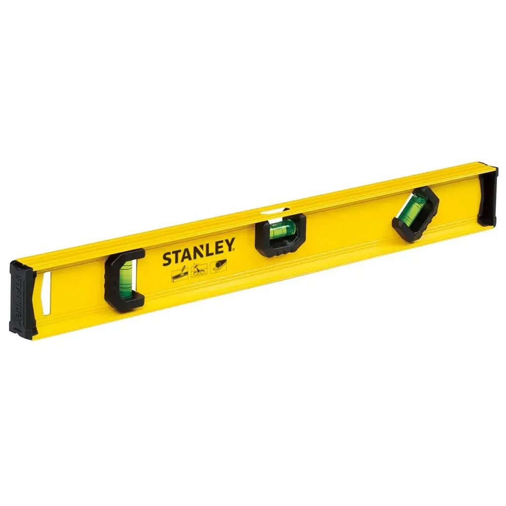 Рівень Stanley BASIC I-BEAM, 450 мм, 3 капсули (0-42-073)