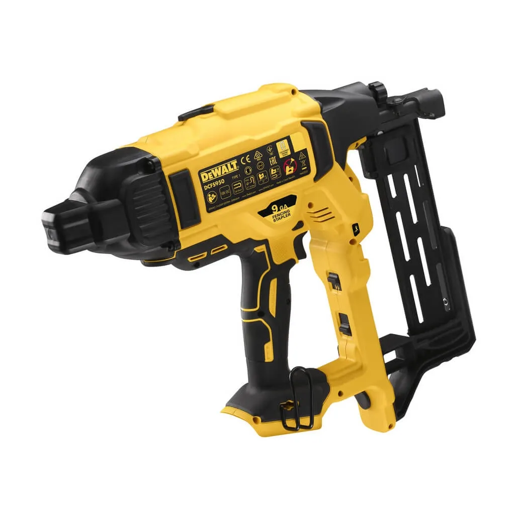 Степлер строительный DeWALT 18В XR Li-Ion, диаметр/длина скобы 4/50 мм (без АКБ и ЗУ) (DCFS950N)