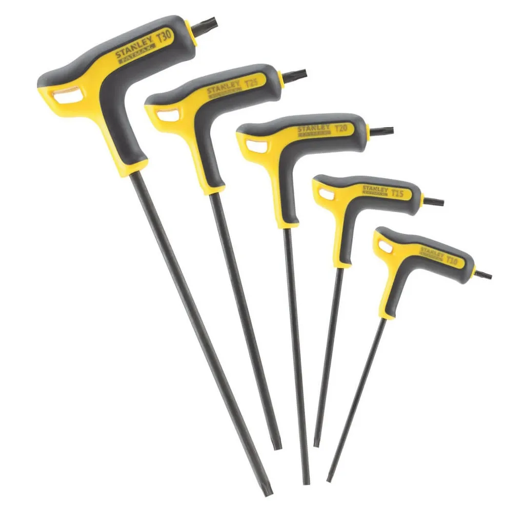  Stanley FATMAX торцевой TORX, с обрезиненной ручкой, 5 шт: (FMHT0-69048)