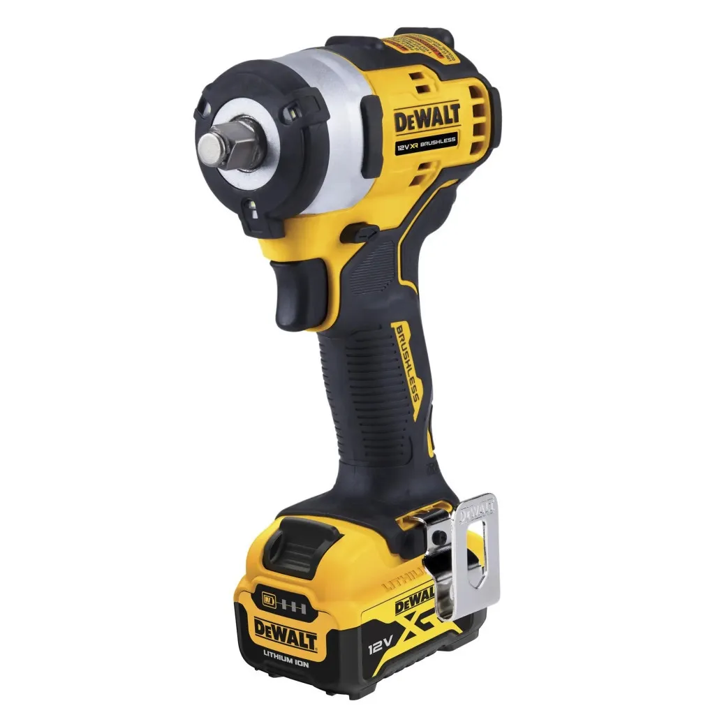  DeWALT 12V XR Li-lon, бесщеточный, 338 Нм, 2x5Ah, кейс TSTAK (DCF901P2)