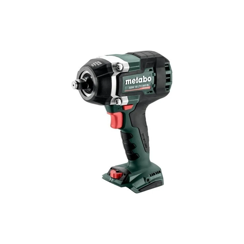 Гайковерт Metabo SSSW 18 LTX 800 BL, 18В, 1200Нм, М24, 0-2575об/хв (без АКБ та ЗП) (602403850)