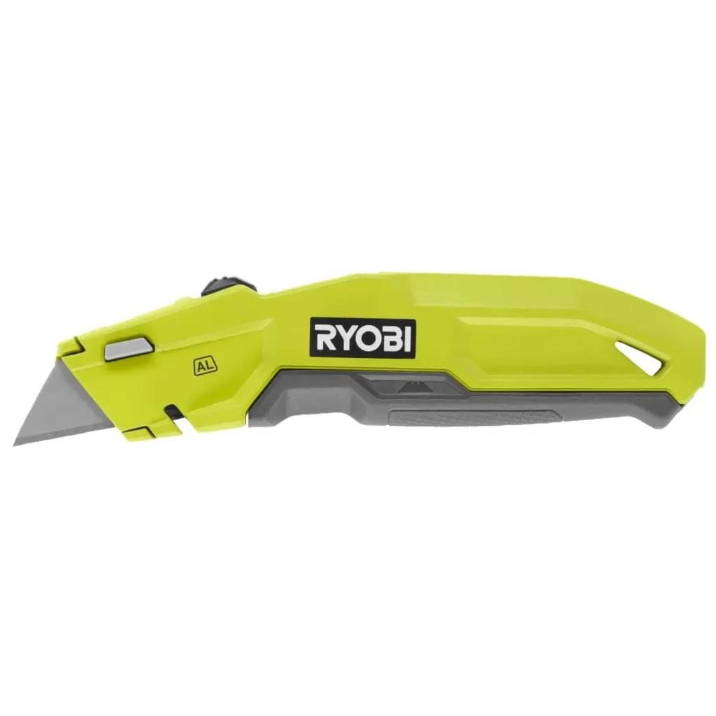 Нож монтажный Ryobi RHCKF-1, трапециевидное лезвие, корпус алюминий (5132006401)