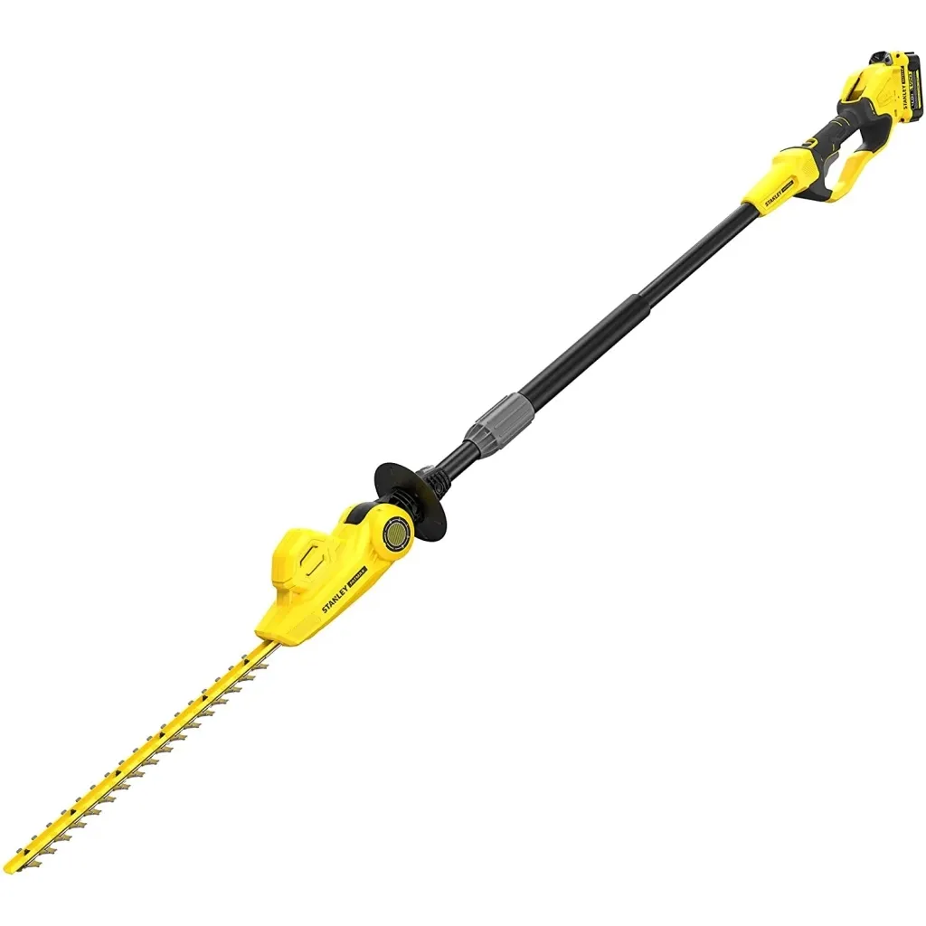 Кусторез Stanley FatMax, 20 В, 4 Ач, длина ножа 45 см (SFMCPH845M1)