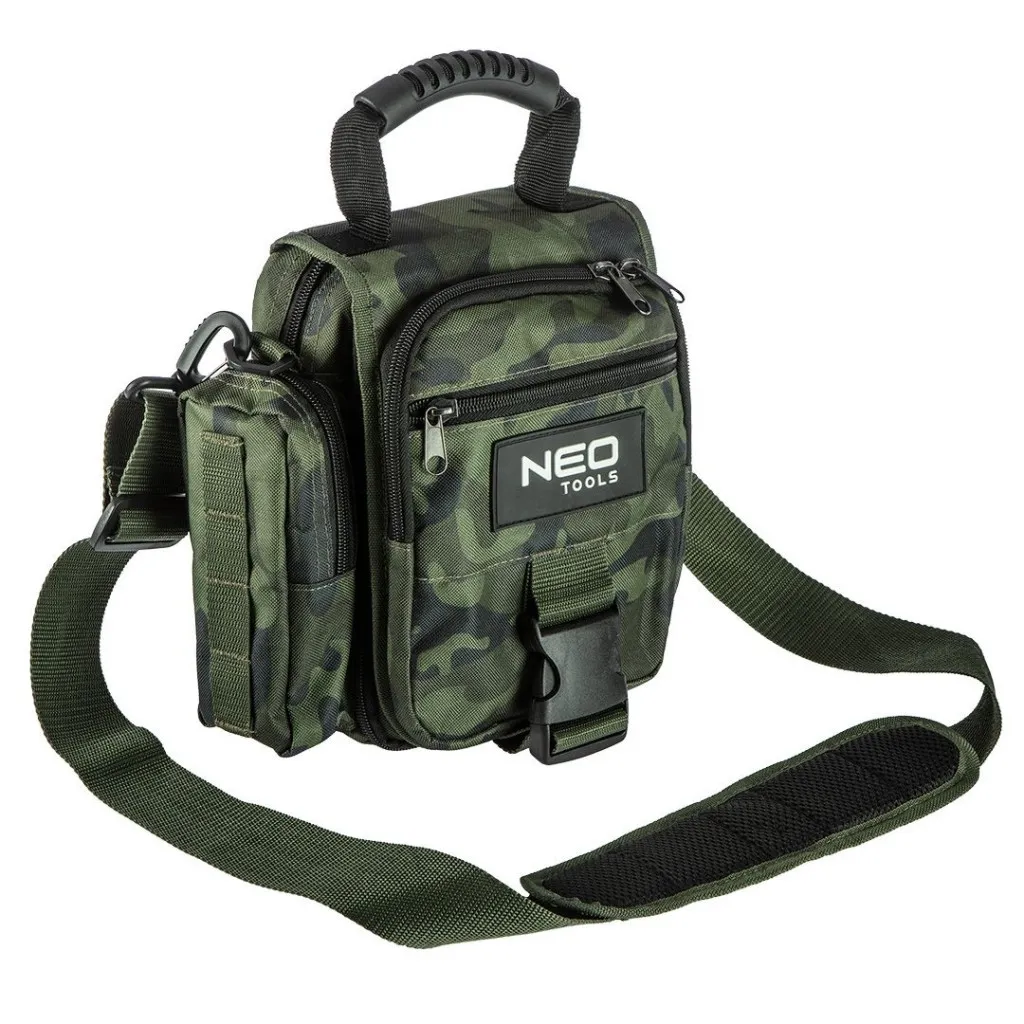 Сумка для инструмента Neo Tools Camo, 25х19см, полиэстер 600D, усиленная, камуфляж (84-323)