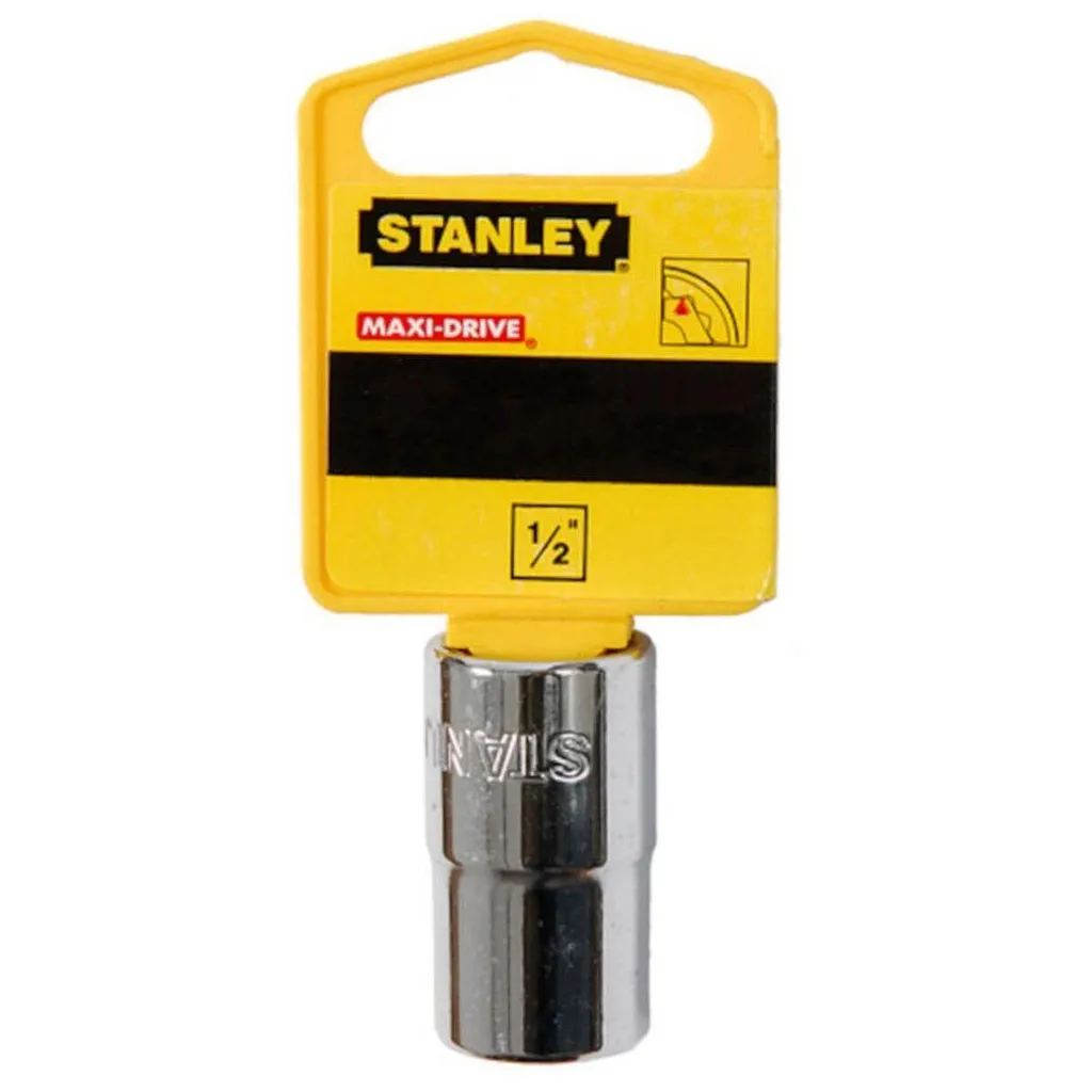 Головка торцевая Stanley 1/2"х 16мм, с двенадцатигранным профилем, метрическая (4-88-788)