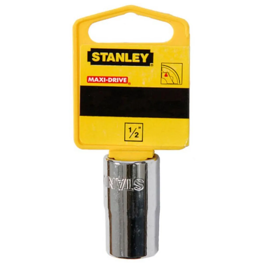 Головка торцевая Stanley 1/2"х 21мм, с двенадцатигранным профилем, метрическая (4-88-793)