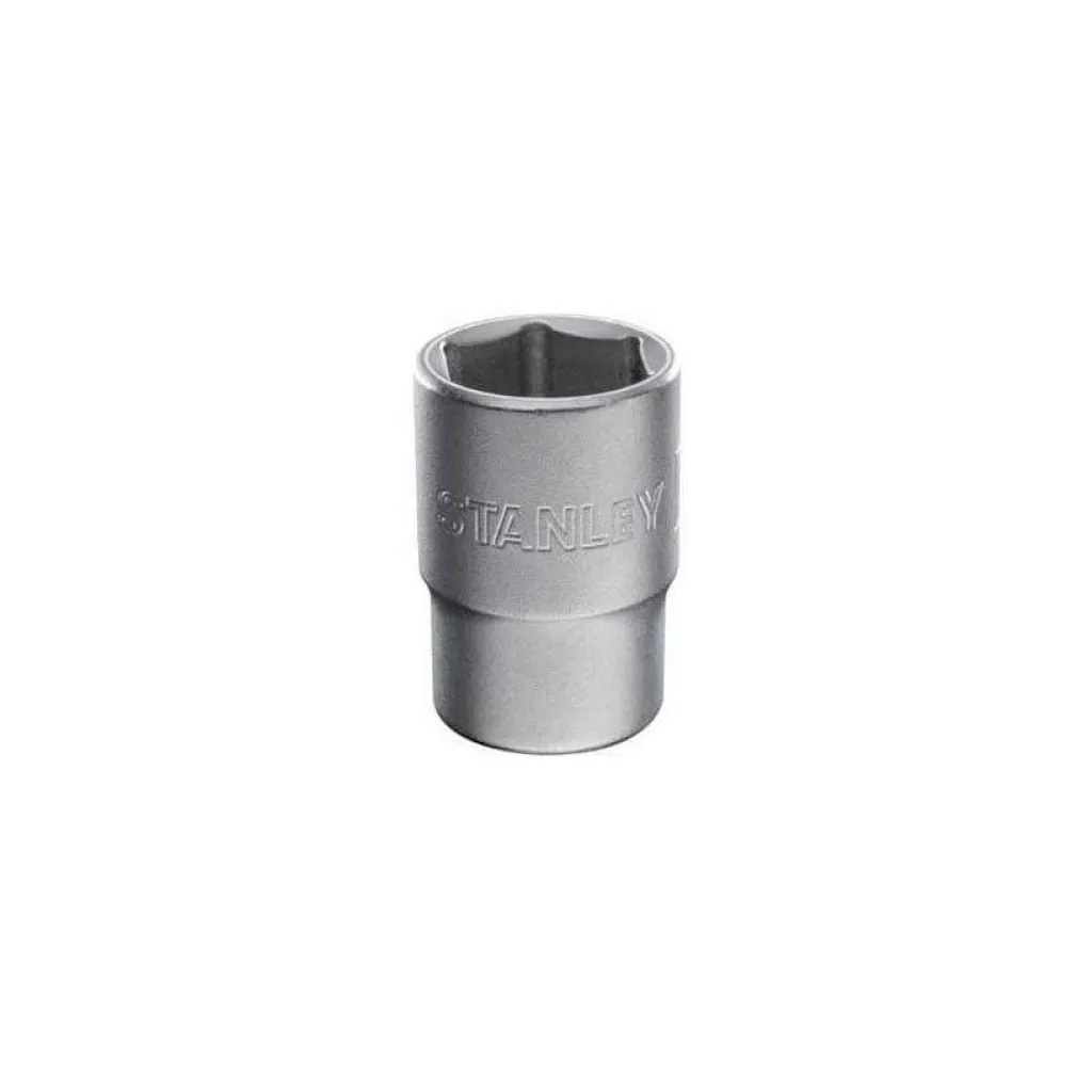 Голівка торцева Stanley 1/2" х 29мм, з шестигранним профілем, стандартна, метрична. (1-88-751)