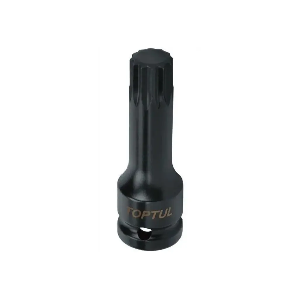 Головка торцевая Toptul SPLINE ударная М18 L77мм 1/2" (KADB1618L)