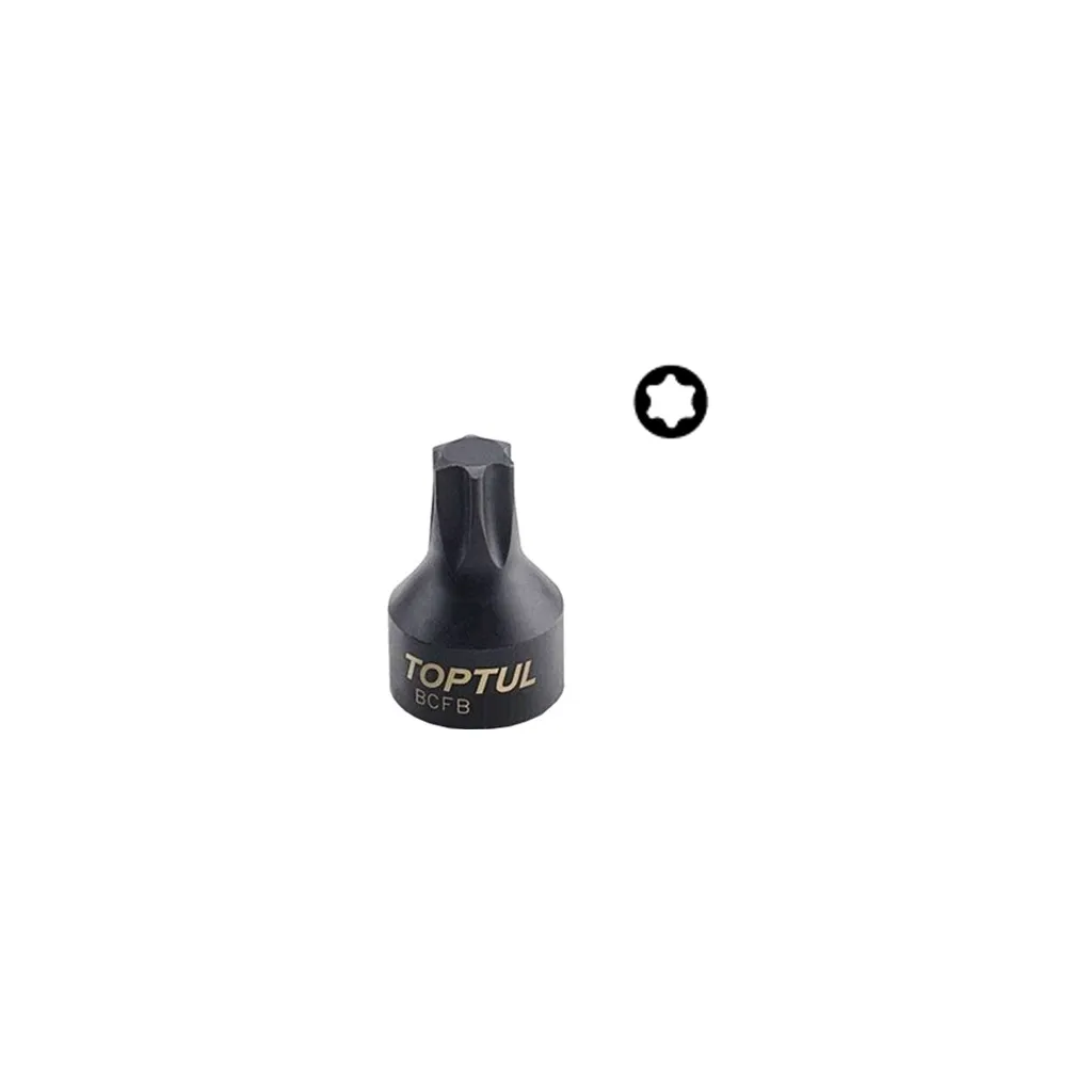 Головка торцевая Toptul TORX T15 1/4" цельная (BCFB0815)