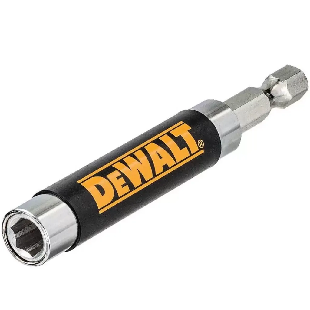 Держатель насадок DeWALT магнитный, L= 80 мм, хвостовик 1/4, 1 шт (DT90394)