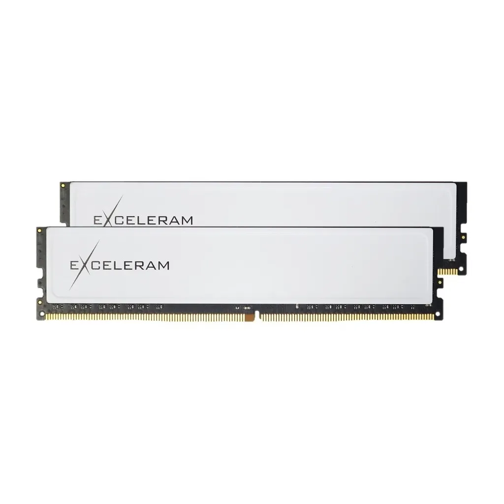 Оперативная память eXceleram 32GB (2x16GB) DDR4 2666 MHz White Sark (EBW4322619XD)