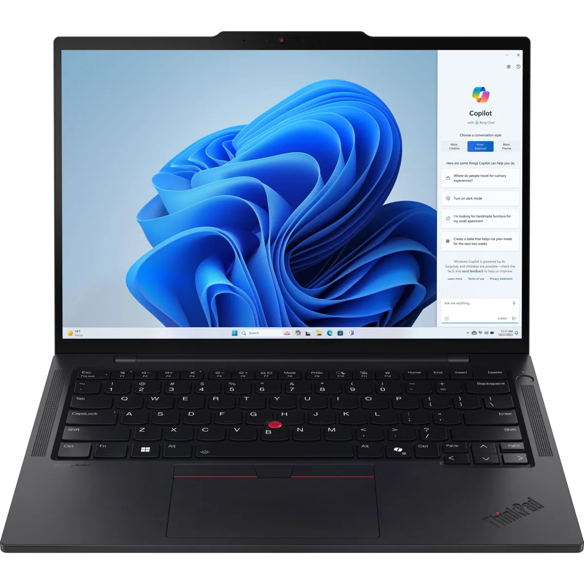 Ноутбук Lenovo ThinkPad T14s Gen 5 Black (21LTS0SG00)