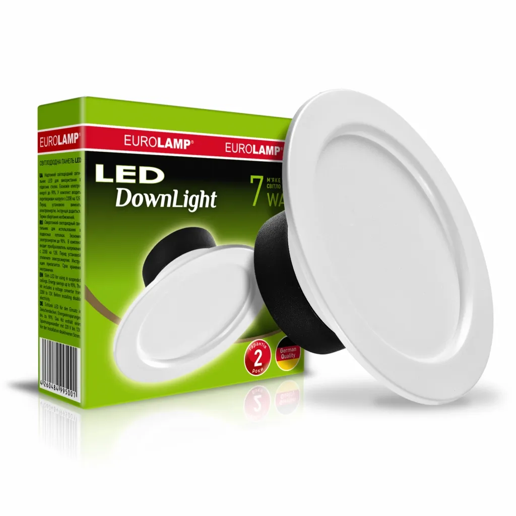 Світильник Eurolamp Downlight серії "E" 7W 30 (LED-DLR-7/3(Е))