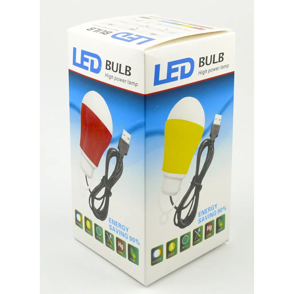  Dengos LED-BULB-5V5W-RED