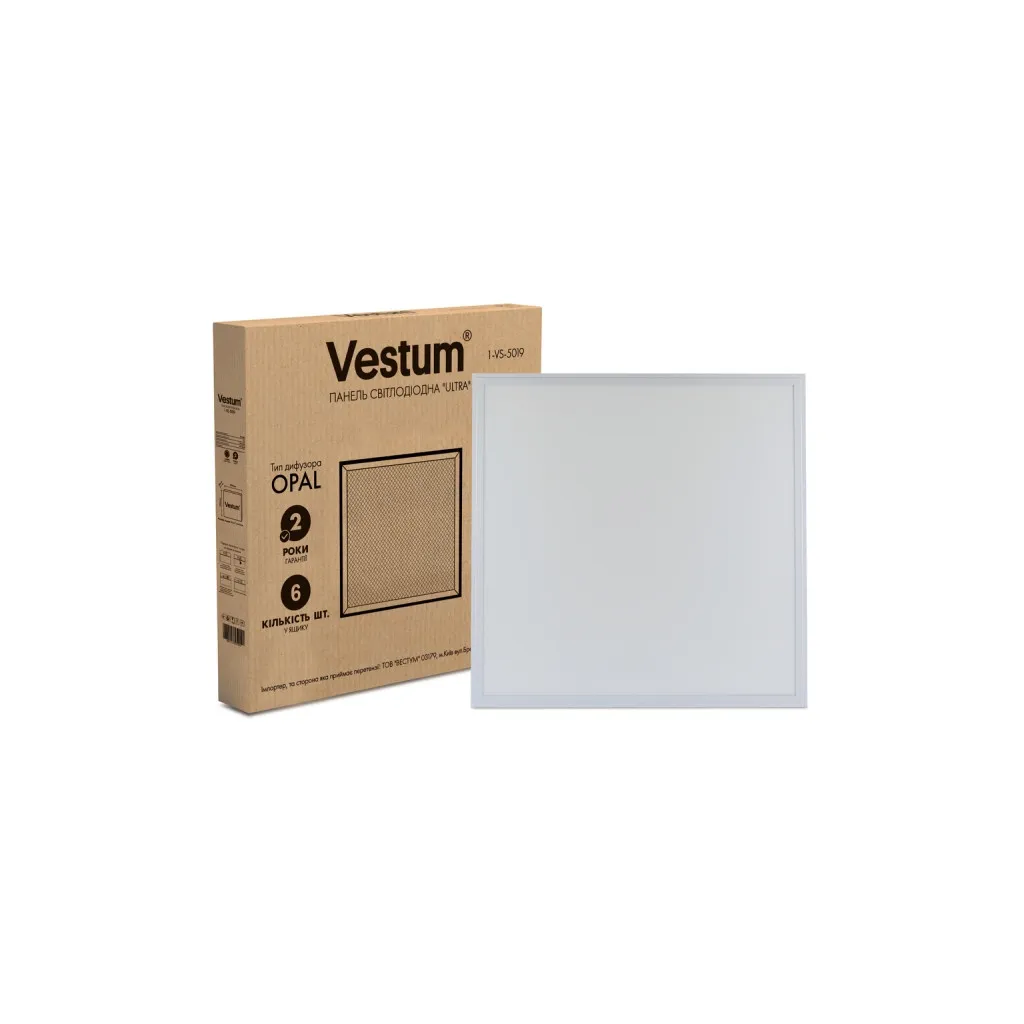  Vestum LED ULTRA SLIM 40W 600x600 4000K 220V (1-VS-5019)