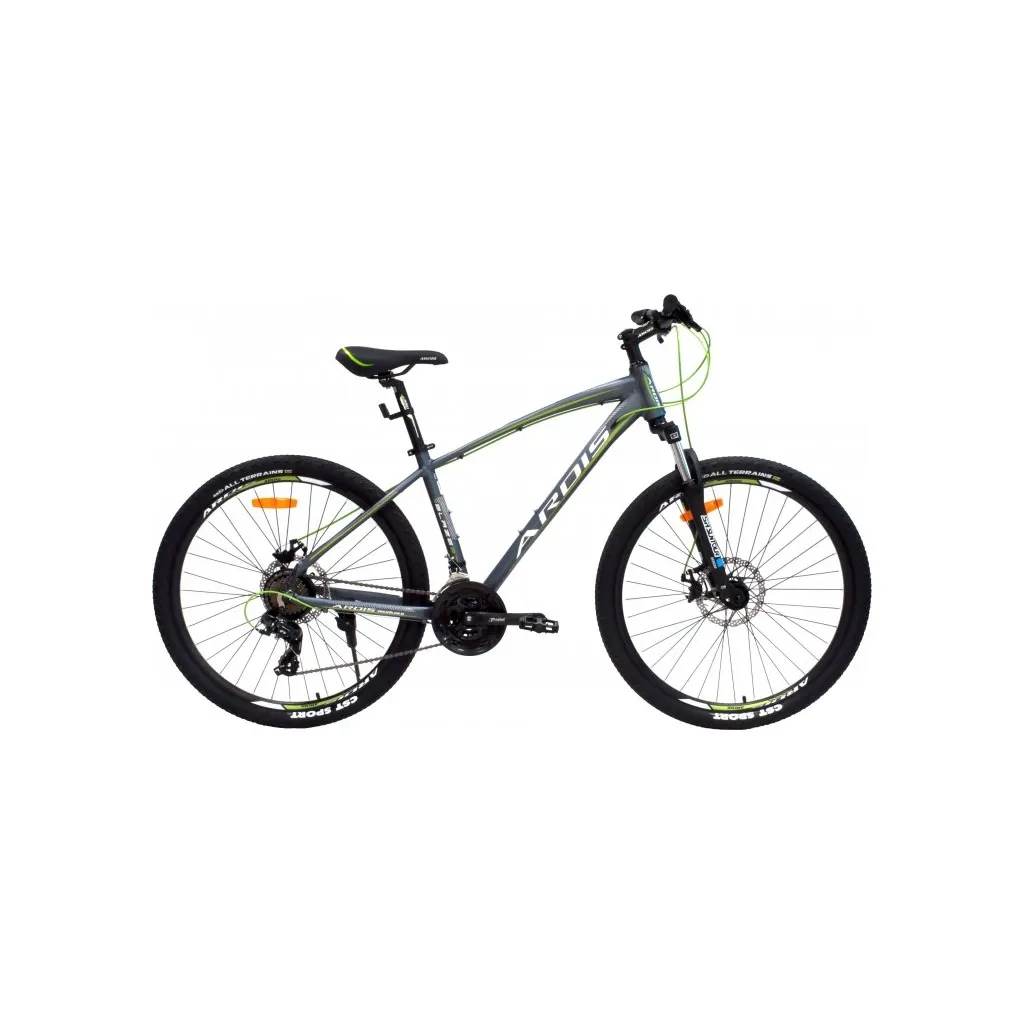 Велосипед Ardis Blaze 27,5" рама-17" Al Grey/Green (0498-170-2)