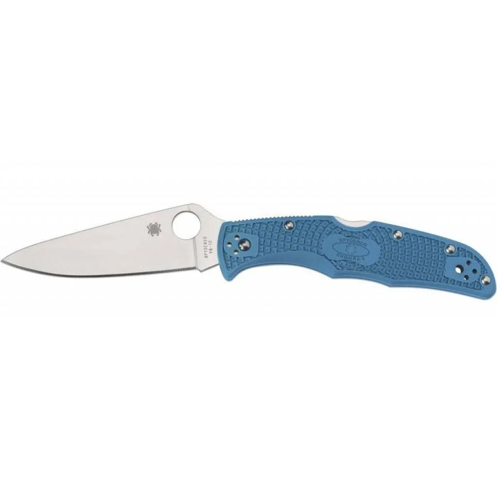  Spyderco Endura 4 Flat Ground, blue (C10FPBL)