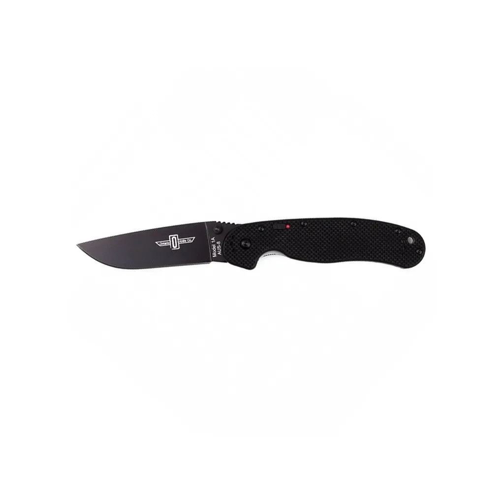  Ontario RAT-1A Black Handle and Blade (8871)